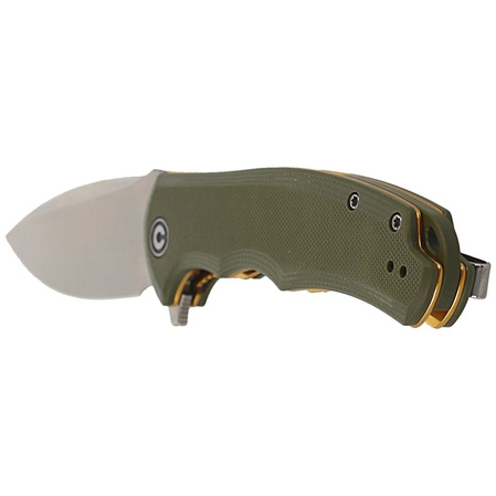 Nóż składany Civivi Praxis Green G10, Satin 9Cr18MoV (C803A)