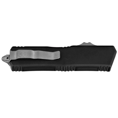 Nóż automatyczny OTF Microtech Scarab Gen III Executive T/E Black Aluminium, Apocalyptic F/S M390MK by Tony Marfione (1177-12AP)