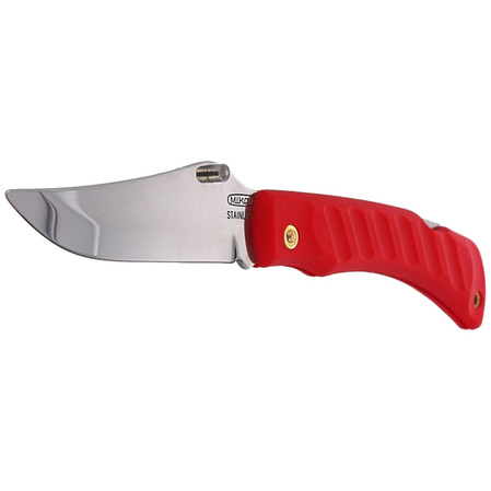 Nóż składany Mikov Crocodile Clip Point Red ABS, Mirror (243-NH-1/C RED)