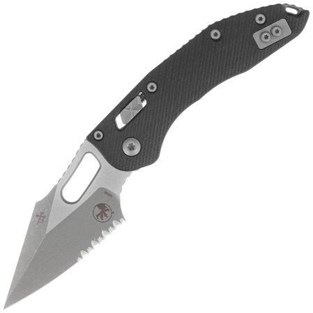 Microtech Stitch Ram-Lok S/E Knife Black Fluted G10, Apocalyptic P/S M390MK by Borka Blades and Tony Marfione (169RL-11APFLGTBK)