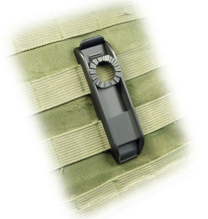 ESP Swiveling Single-row MOLLE Clip 360°, Black (UBC-04-1)