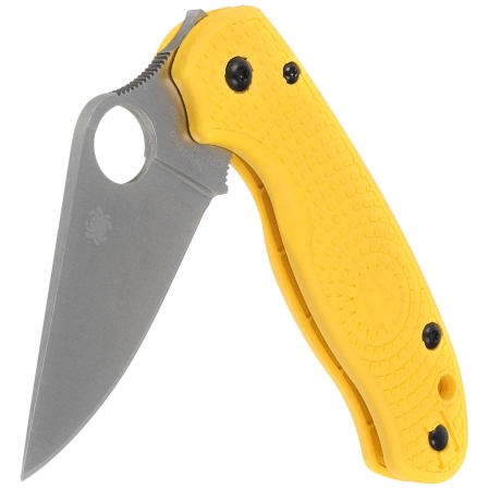 Nóż składany Spyderco Para 3 Salt Yellow FRN, Satin MagnaCut by Eric Glesser (C223PYL)