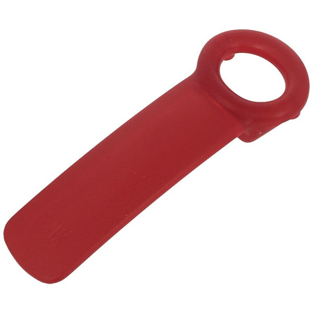 Brix JarKey Jar Opener, Transparent Red ABS (B-2121-R)