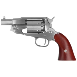 Pietta 1858 Remington New Model Army Snubnose Texas Nickel Martial .44 revolver (RBN44/3"/ML)