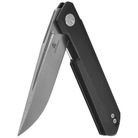 Nóż składany Bestechman Dundee Black G10, Stonewashed / Satin D2 by Ostap Hel (BMK01A)