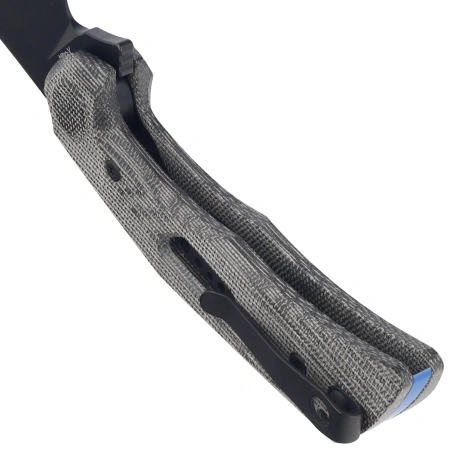 Nóż składany Reate PL-7 Black Micarta, Black PVD Nitro-V (PL-7 BKM PVD)