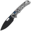 Kizer Outposter Knife Vortex Micarta, Black PVD Nitro-V (V3802BDA2)