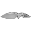 Nóż składany Rike Knife Thor 6 Plus Gray Titanium, Beadblasted Bohler M390 (RK Thor6 Plus-P)