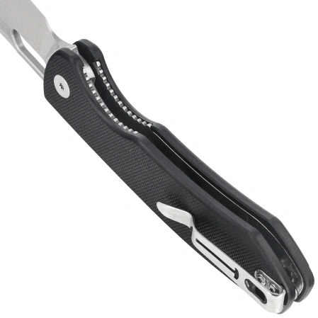 Nóż składany Bestechman Firebird Black G10, Satin / Stonewashed D2 (BMK05A)