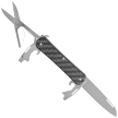 Fox Vulpis F4 Carbon Fiber 3K, Polished M390 Pocket Knife (FX-VP130-F4 CF)