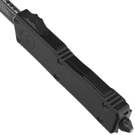 Nóż automatyczny OTF Microtech Scarab II Gen III Executive T/E Black Aluminium, Tactical Black DLC M390MK by Tony Marfione (1177-1T)