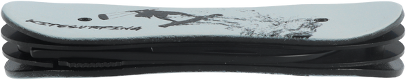 Third Decor Habitat Knife Kitesurfer Graphic Blank Aluminium, Black 420 (TH-N119K)