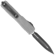 Nóż automatyczny OTF Microtech Ultratech Gen IV D/E Natural Clear Aluminum, Black M390MK by Tony Marfione (11224-1NC)