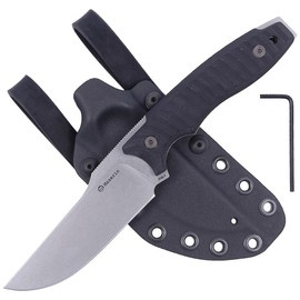Nóż Maserin L.E.O. 919/G10N Black G10, Stonewashed N690 by Tommaso Rumici