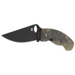 Spyderco Military Knife Digital Camo G10, Black DLC CPM S30V by Sal Glesser (C36GPCMOBK)