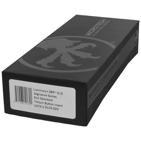 Nóż automatyczny OTF Microtech Luminary ZBP D/E Signature Black Aluminium, Black DLC M390MK by Tony Marfione (1270-1DLCS-Z23)