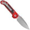 Nóż automatyczny Microtech LUDT Gen III S/E Red Aluminium, Stonewashed M390MK by Tony Marfione (1135-10RD)