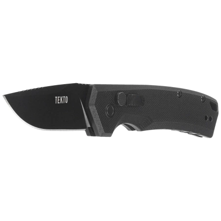 Nóż automatyczny Tekto A3 Delta Mini D/P Black G10, Black D2