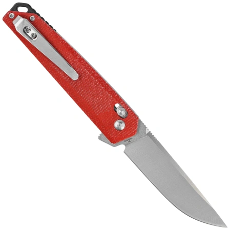 Herbertz CJH Knife Red Micarta, Satin D2 (10000589)