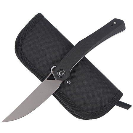 Nóż składany CIVIVI Lazar Black G10, Gray Stonewashed by Elijah Isham (C20013-1)