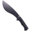 Kubey Knife Destroyer Kukri, Black Micarta, Dark Stonewashed (KU241D)