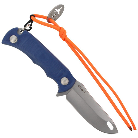 Nóż Muela All Terrian Blade Micarta Blue, Satin X50CrMoV15 (ATB-9BL)