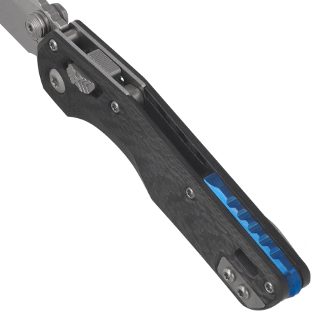 Nóż składany Microtech MSI Ram-Lok Mini S/E Marfione Select Slab Side Carbon Fiber, Stonewashed M390MK by Tony Marfione (210M-10MS9)