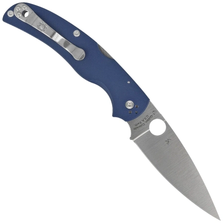 Nóż składany Spyderco Native Chief Cobalt Blue G10, Satin CPM SPY27 by Sal, Eric Glesser (C244GPCBL)