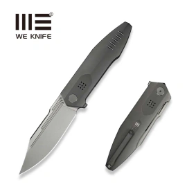 WeKnife Flight Line LE No ???/200 Dark Gray Titanium, Stonewashed M390 (WE23089-1)