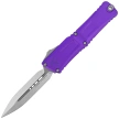 Nóż automatyczny OTF Microtech Combat Troodon Gen III D/E Purple Aluminium, Stonewashed M390MK by Tony Marfione (1142-10PU)