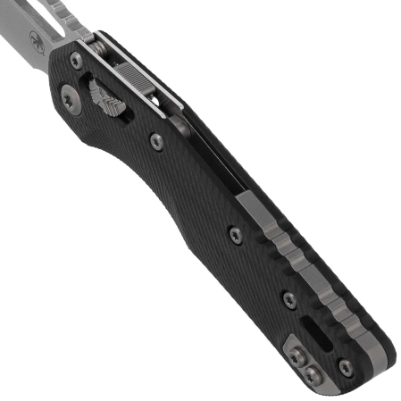 Microtech MSI S/E Knife Black Fluted G10, Stonewashed M390MK by Tony Marfione (210-10FLGTBK)