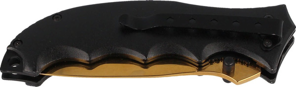 Nóż składany Herbertz CJH 3D Dragon Aluminium, Golden Titanium Coating (10000363-585112)