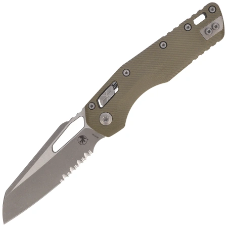 Nóż składany Microtech MSI S/E OD Green Fluted G10, Apocalyptic P/S M390MK by Tony Marfione (210-11APFLGTOD)