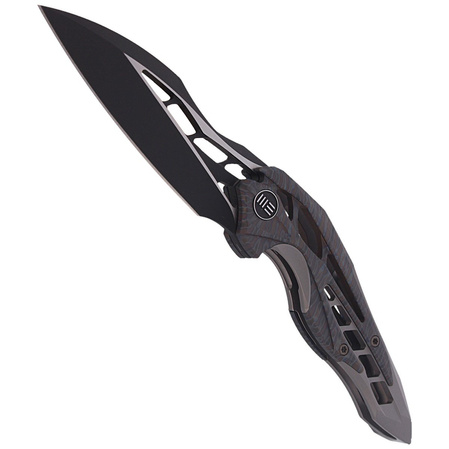 Nóż składany WE Knife Arrakis Flamed / Gray Titanium, Black Stonewashed by Elijah Isham (906G MYSTERY BOX)