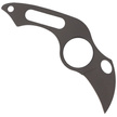 K25 Neck Knife Stainless Steel, Titanium Coated (32849)