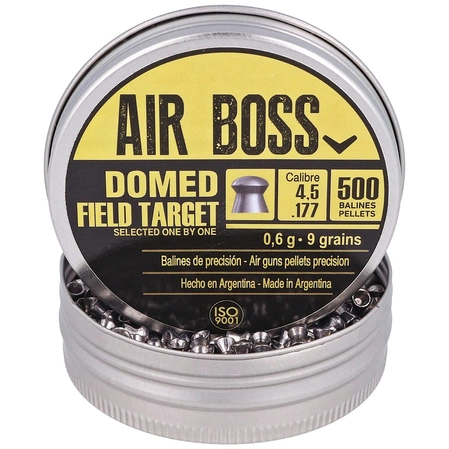 Zestaw 2x Śrut Apolo Air Boss Domed Field Target 4.51 mm, 500 szt. 0.60g/9.0gr (30202-1)