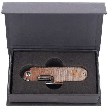 Nóż składany BlackFox Bean Gen2 Natural Micarta by Panchenko (BF-719 MIN)