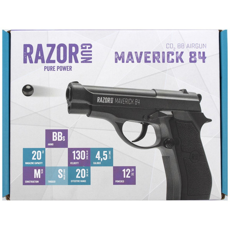 RazorGun Maverick 84 Full Metal CO2 Pistol (337-005)