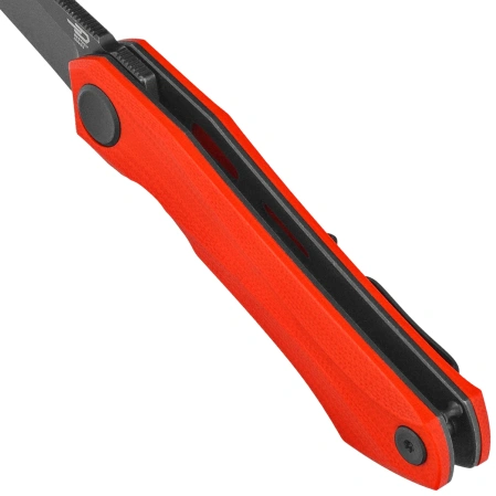 Nóż składany Bestech Ivy Red G10, Black Stonewashed 14C28N by Ostap Hel (BG59D)