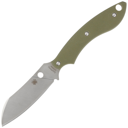 Spyderco STOK Drop Point Old Green G10, Satin 8Cr13MoV by Sjoerd Stok knife (FB50GPOD)