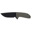 CIVIVI Badlands Vagabond OD Green FRN, Black Stonewashed (C2019B)