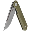 Nóż składany Bestechman Dundee OD Green G10, Grey PVD / Satin D2 by Ostap Hel (BMK01E)