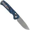 Nóż składany Maserin Frontier 634/CFB Black-Blue Carbon Fiber, Stonewashed Nitro X7