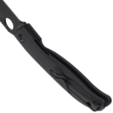 Spyderco Mantra 4 Knife Black G10, Black 8Cr13MoV by Eric Glesser (C274GBBKP)
