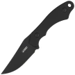 Kubey TLB II Knife Black G10, Black Stonewashedt 14C28N by Alessandra De Santis (KU468B)