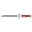 Dulotec OTF Italian Stiletto Wood / Aluminium, Satin 3Cr13MoV Knife (K186A-W)