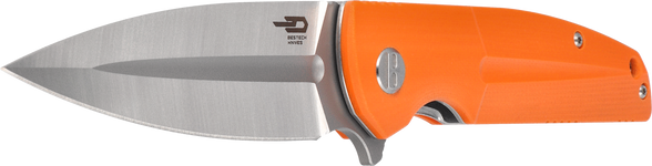 Bestech Fin Orange G10, Satin 14C28N Knife (BG34B-1)