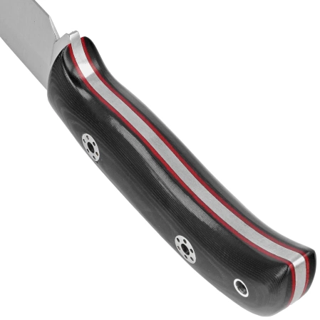 Muela Husky Black Micarta, Satin 14C28N (HUSKY-11M)