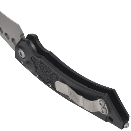 Microtech Hawk Auto Karambit Knife Black Aluminium, Apocalyptic M390MK by Tony Marfione (166-10AP)