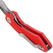Bestech Bihai Red G10, Grey DLC Stonewashed/Satin 14C28N by Ostap Hel Knife (BG53C-2)